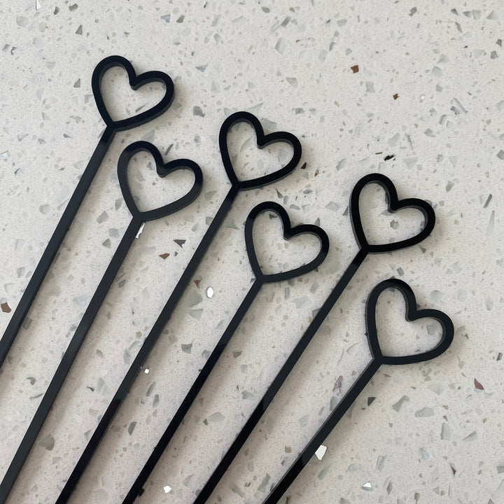Heart Stir Sticks
