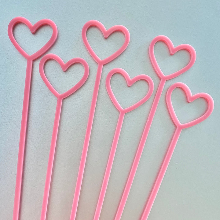 Heart Stir Sticks