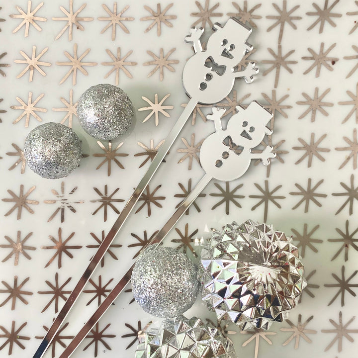Snowman Stir Sticks