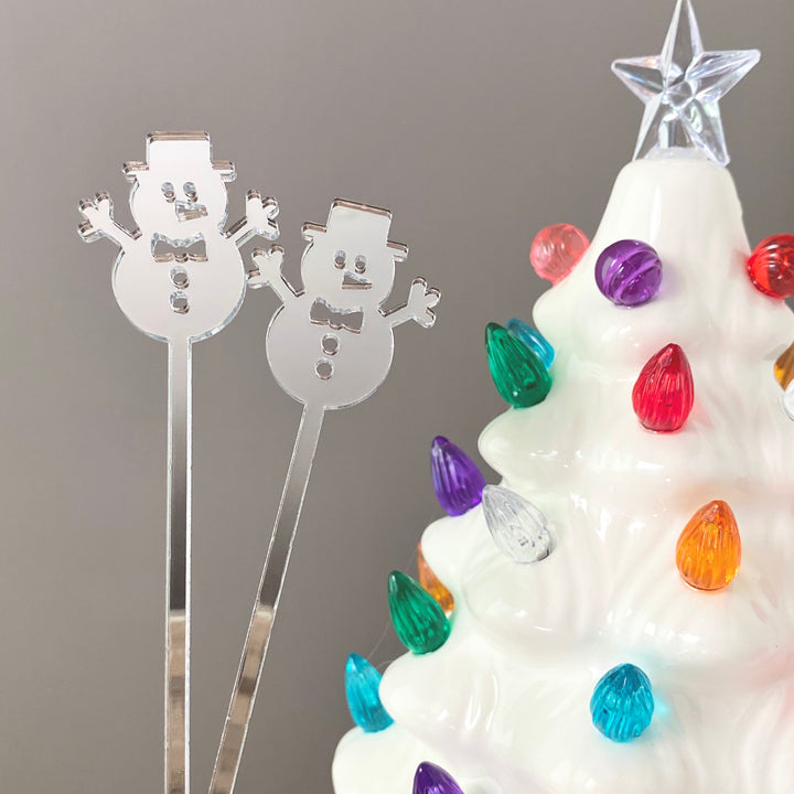 Snowman Stir Sticks