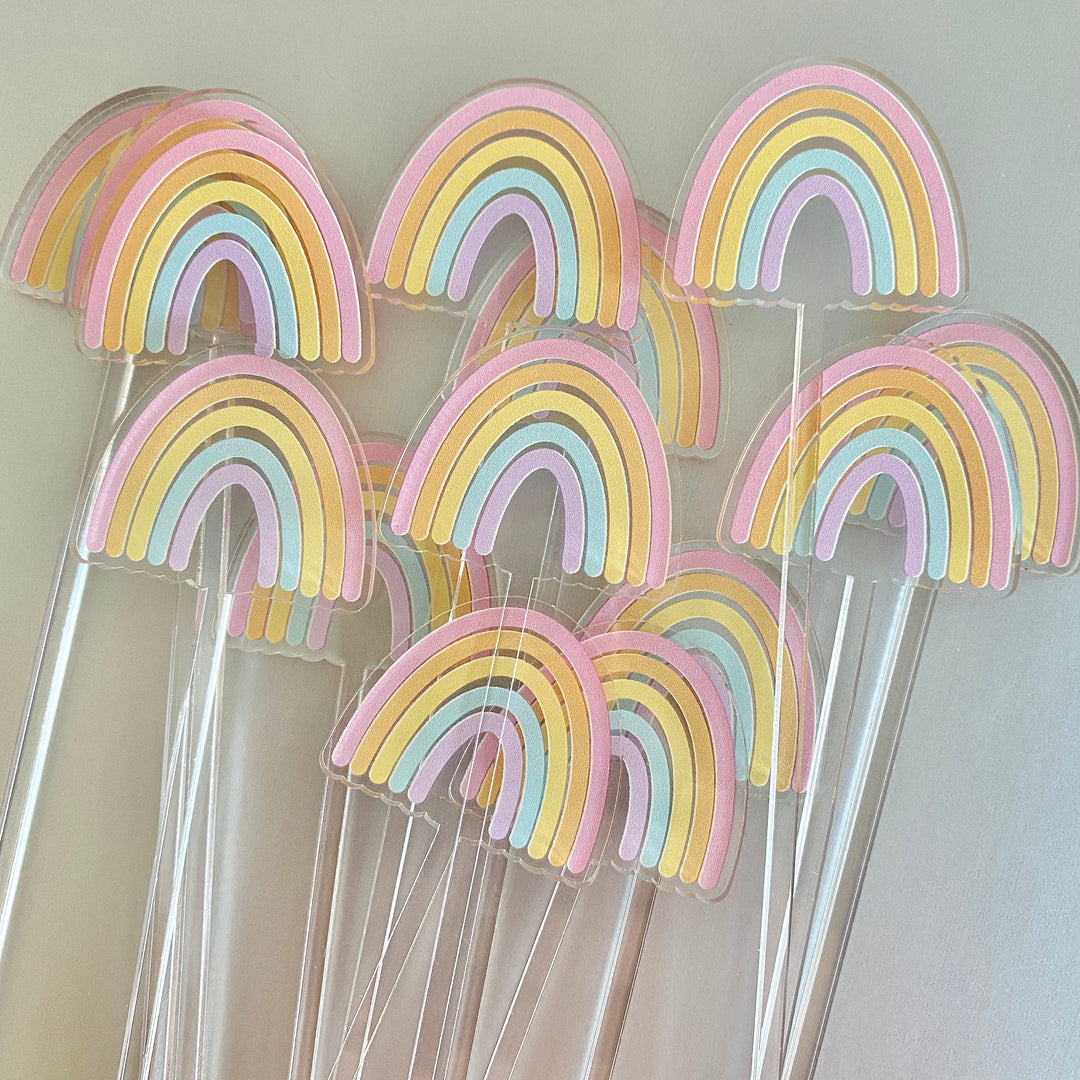 Rainbow Stir Sticks