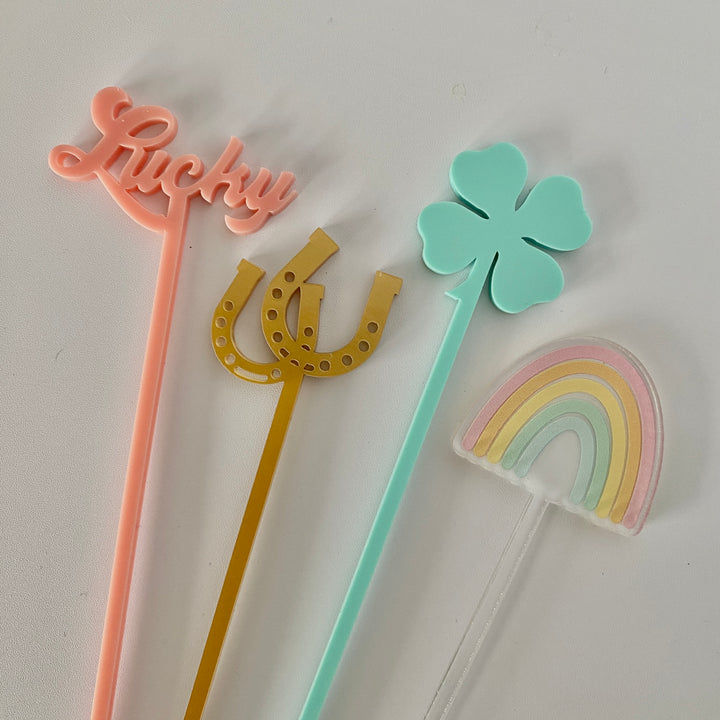 Shamrock Stir Sticks