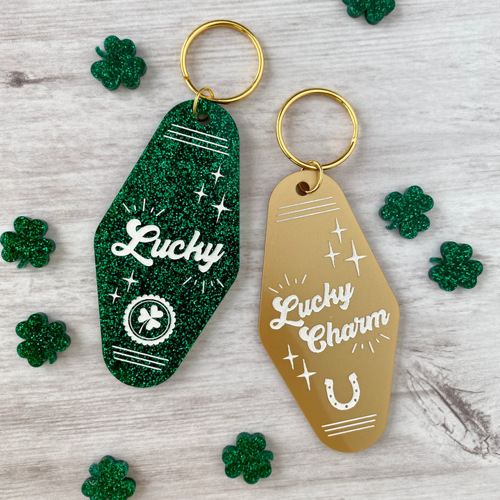 St. Patrick's Day Acrylic Keychains