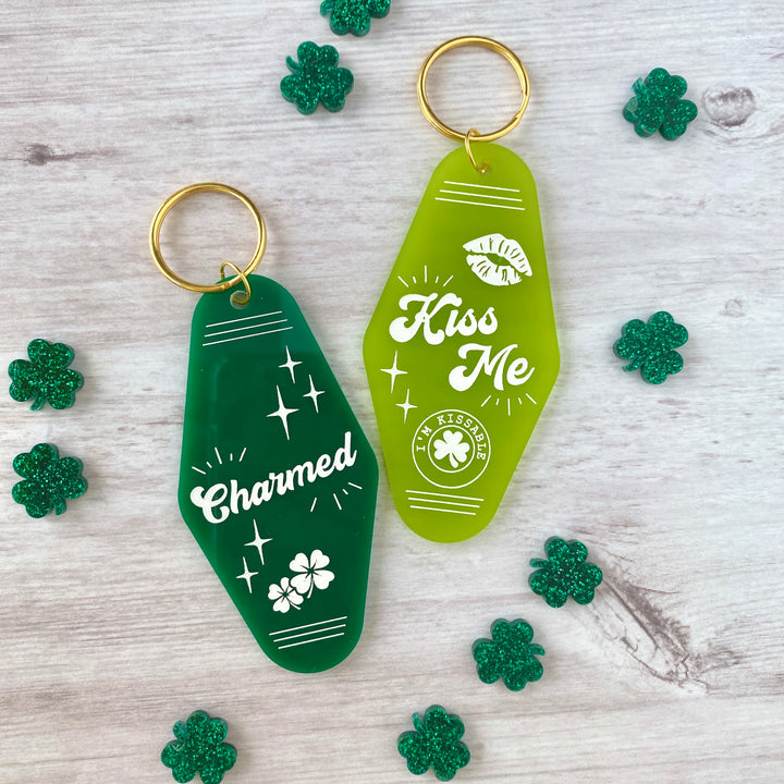 St. Patrick's Day Acrylic Keychains
