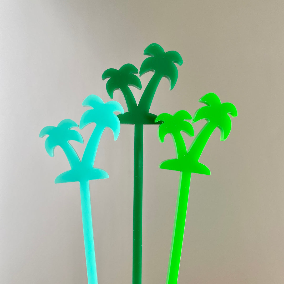 Palm Tree Stir Sticks