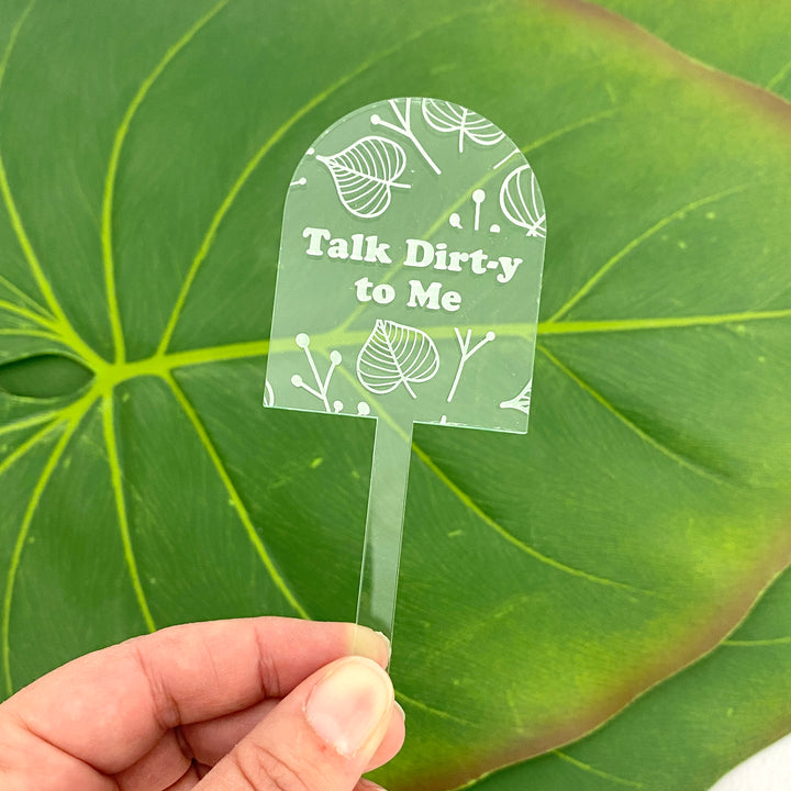 Feelin' Dirt-y Plant Stakes