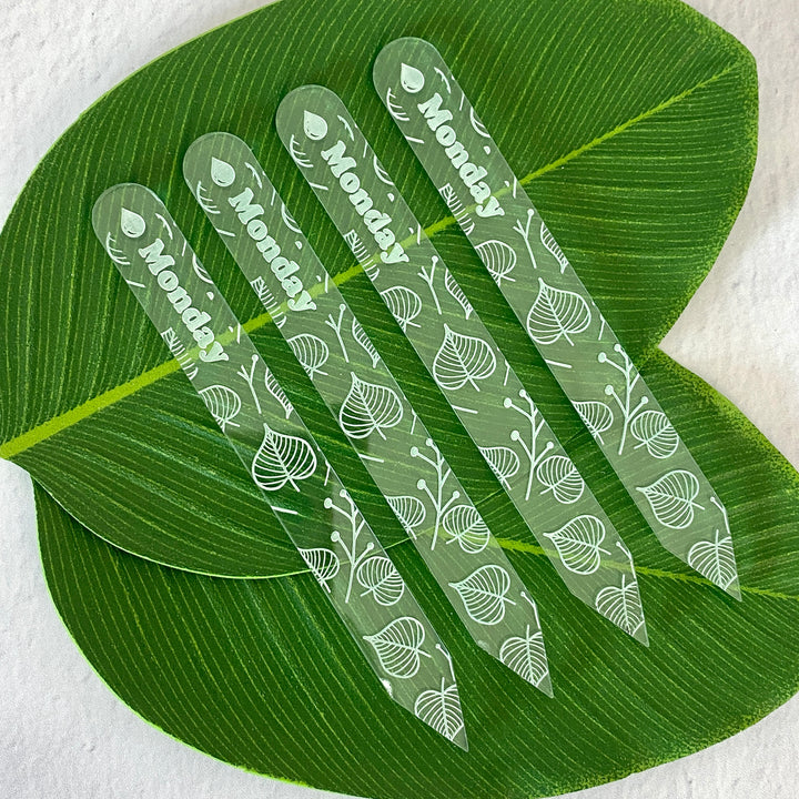 Water on...  Plant Stakes Reminders