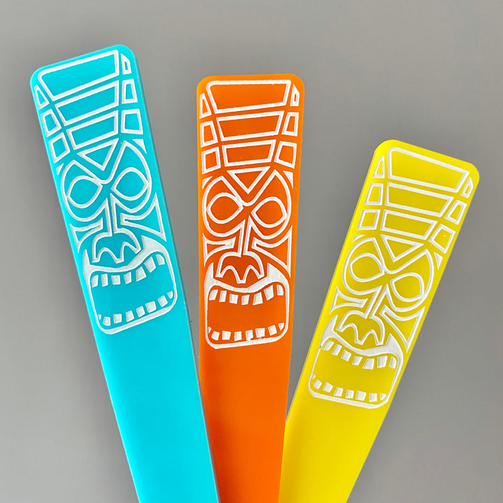 Tiki Stir Sticks (customizable)