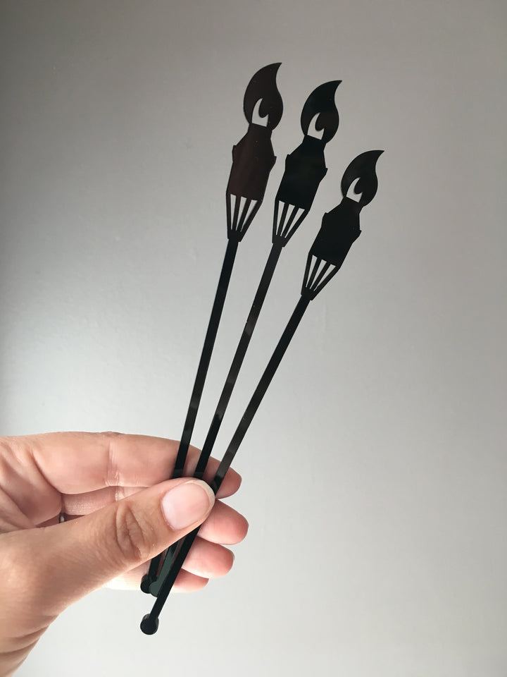 Tiki Torch Stir Sticks