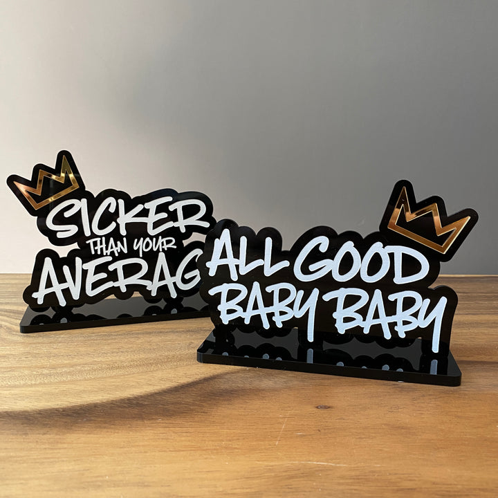 Hip Hop Stir Sticks (customizable)