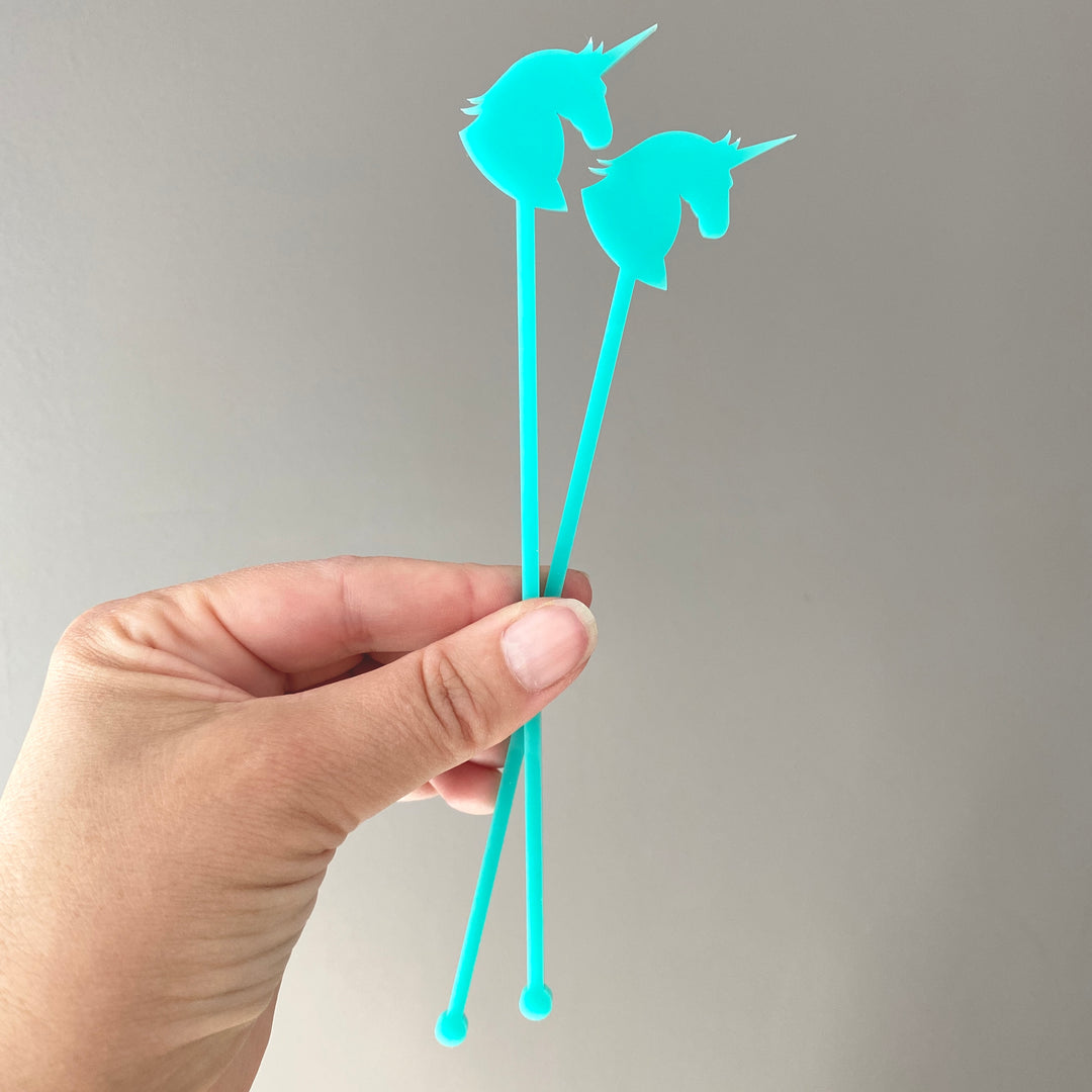 Unicorn Stir Sticks