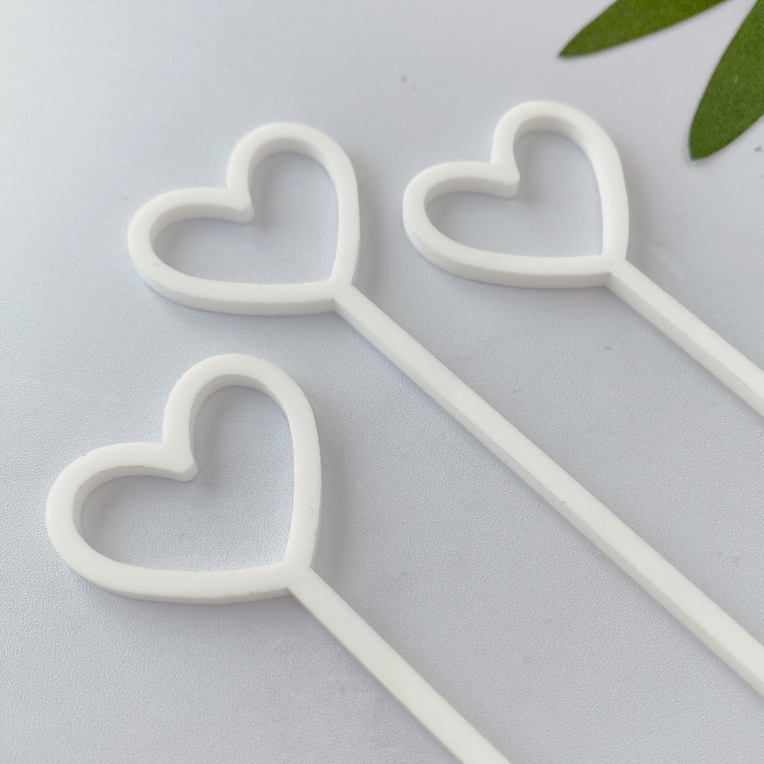 SALE Heart Stir Sticks (each)
