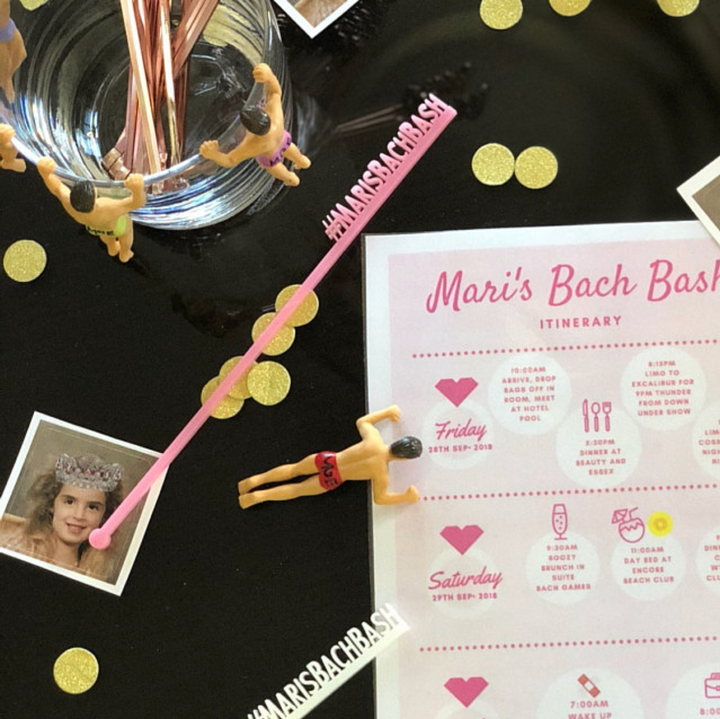 Custom Text Stir Sticks