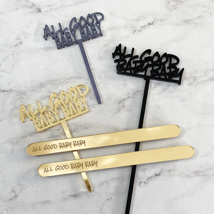 Hip Hop Stir Sticks (customizable)