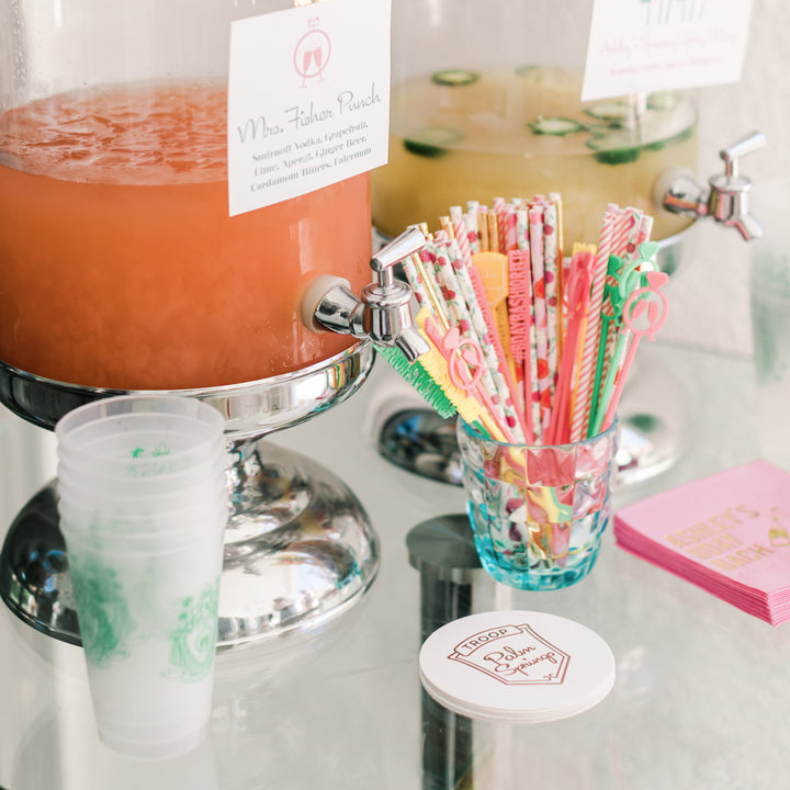 Wedding Ring Stir Sticks