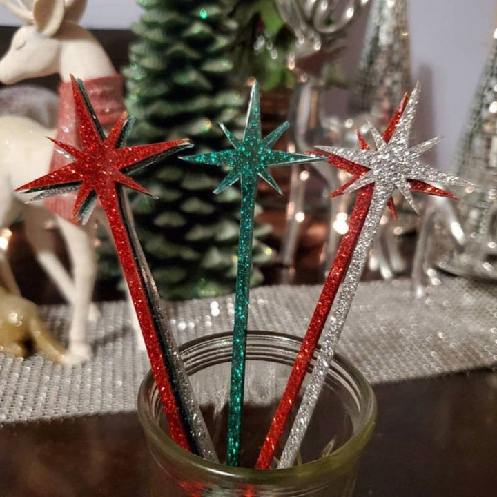 Christmas North Star Stir Sticks