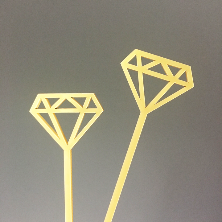 Diamond Stir Sticks