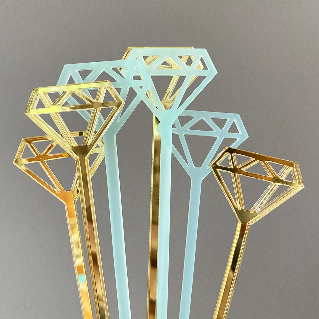 Diamond Stir Sticks