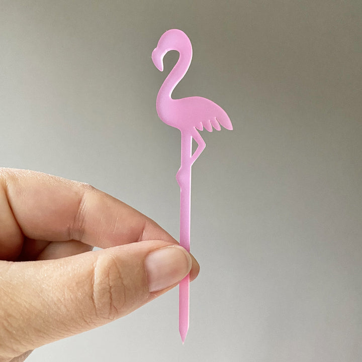 Flamingo Cupcake Toppers