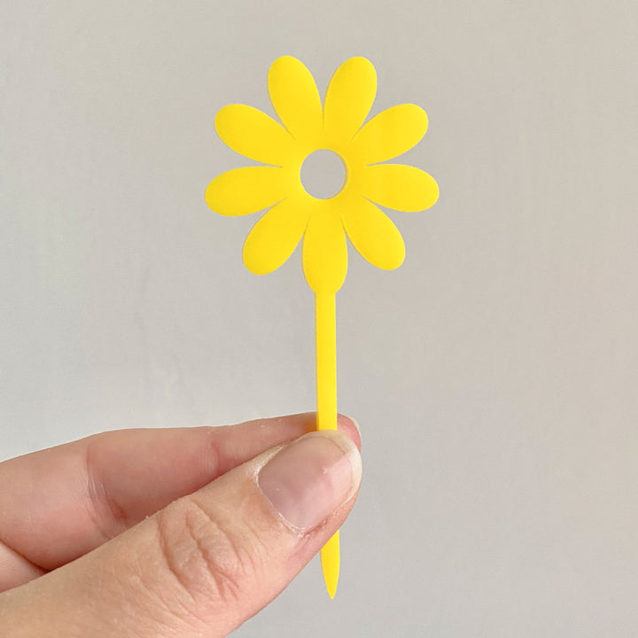 Daisy Flower Cupcake Toppers