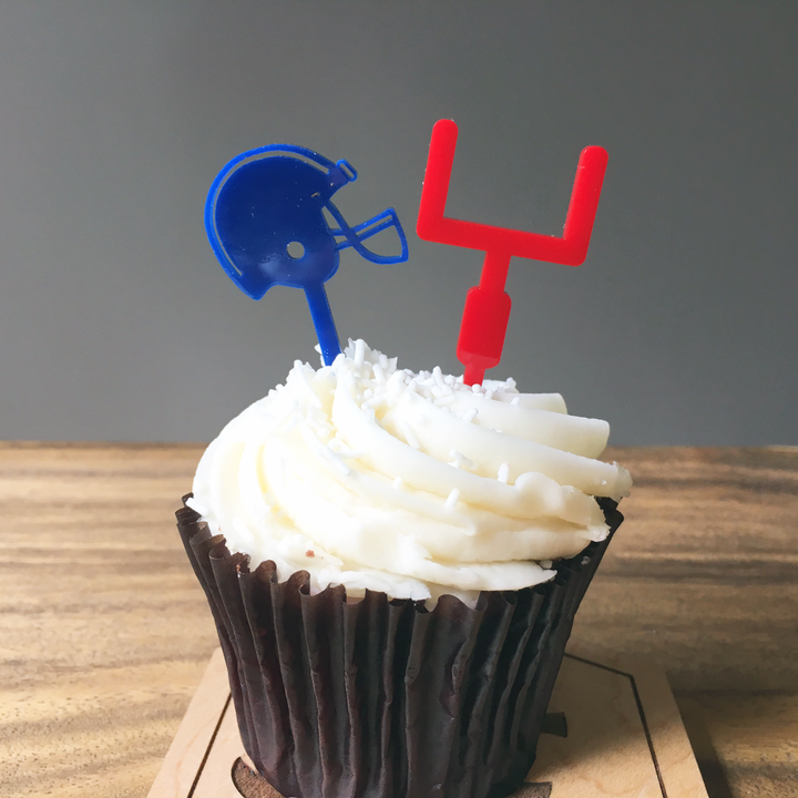 Football Cupcake Toppers