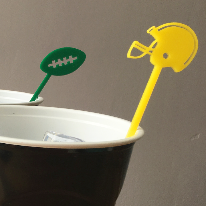Football Stir Sticks