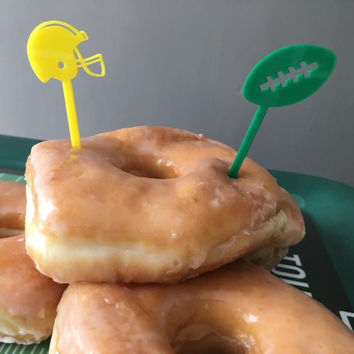 Football Cupcake Toppers