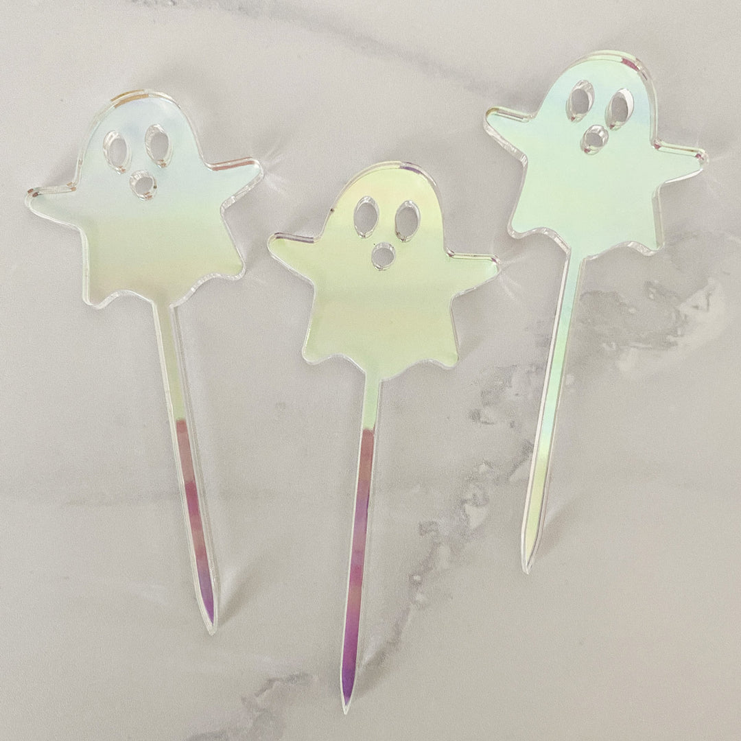 Ghost Cupcake Toppers