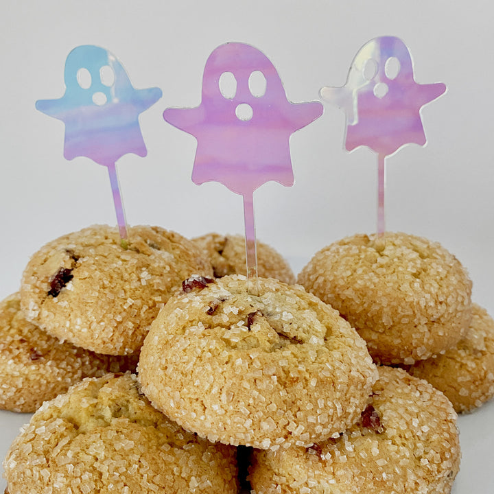 Ghost Cupcake Toppers