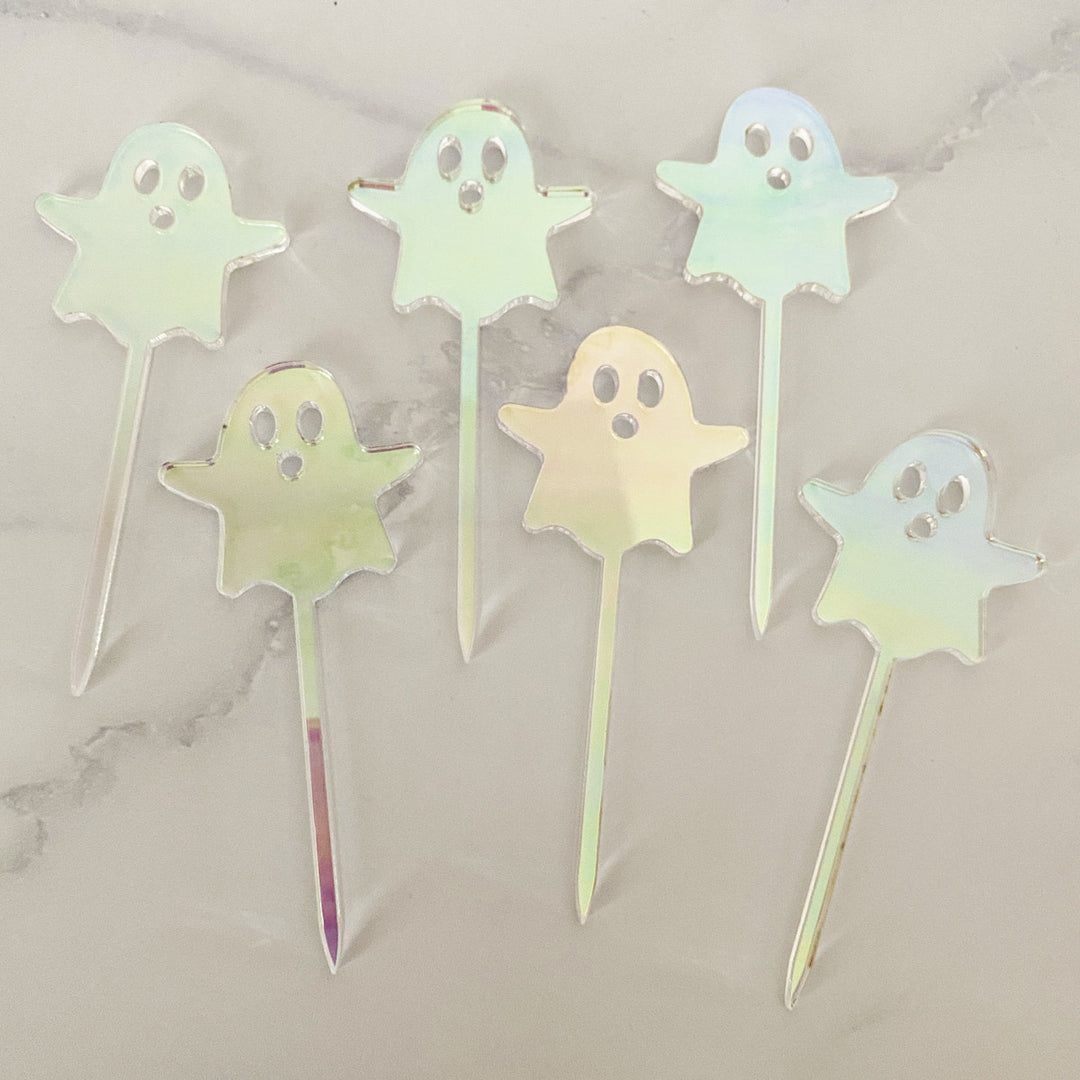 Ghost Cupcake Toppers