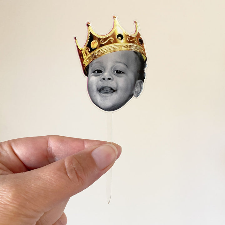 Hip Hop Photo Cupcake Toppers