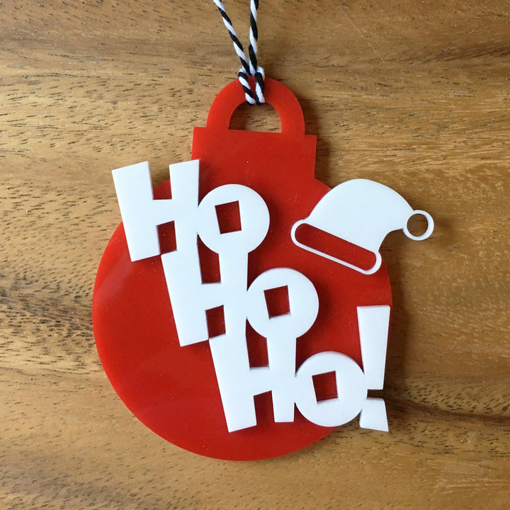 Ho Ho Ho! Christmas Ornament