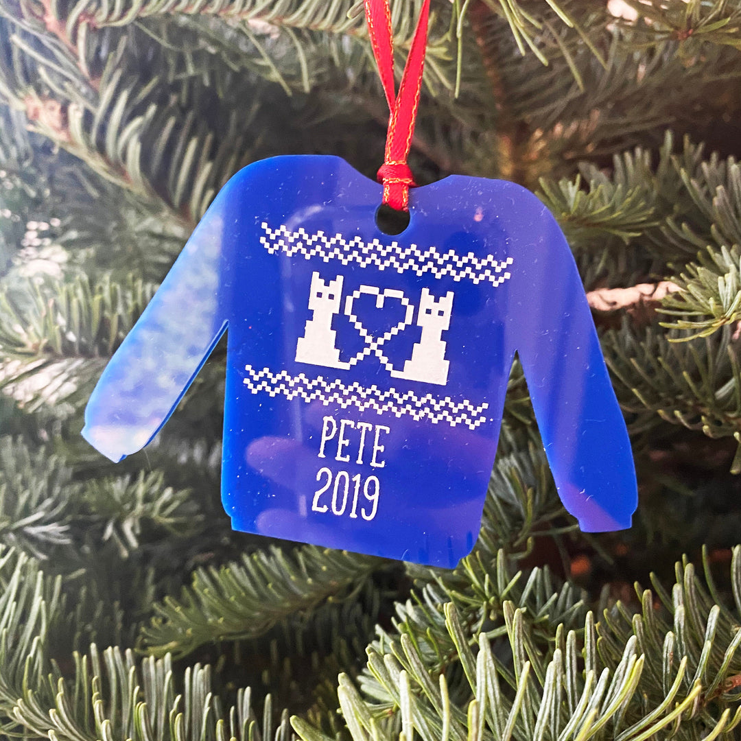Personalized Christmas Pet Ornament