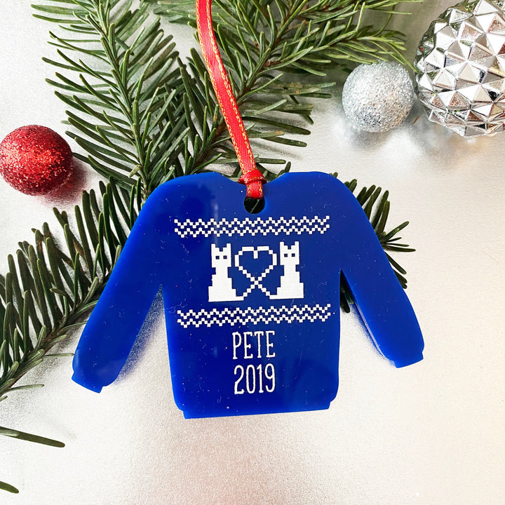 Personalized Christmas Pet Ornament