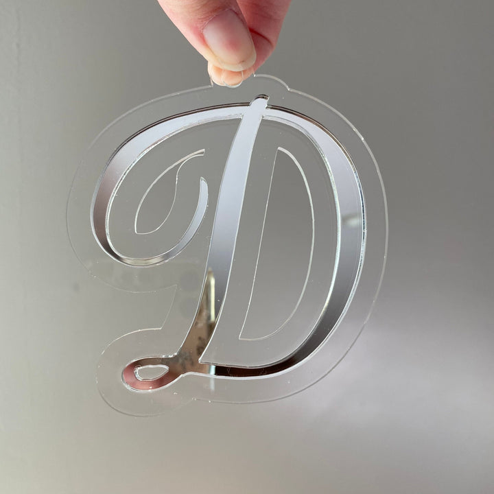 Script Letter Kids Bag Tag / Valentine Basket Tag