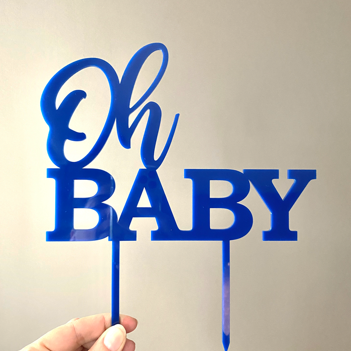 Oh Baby Cake Topper