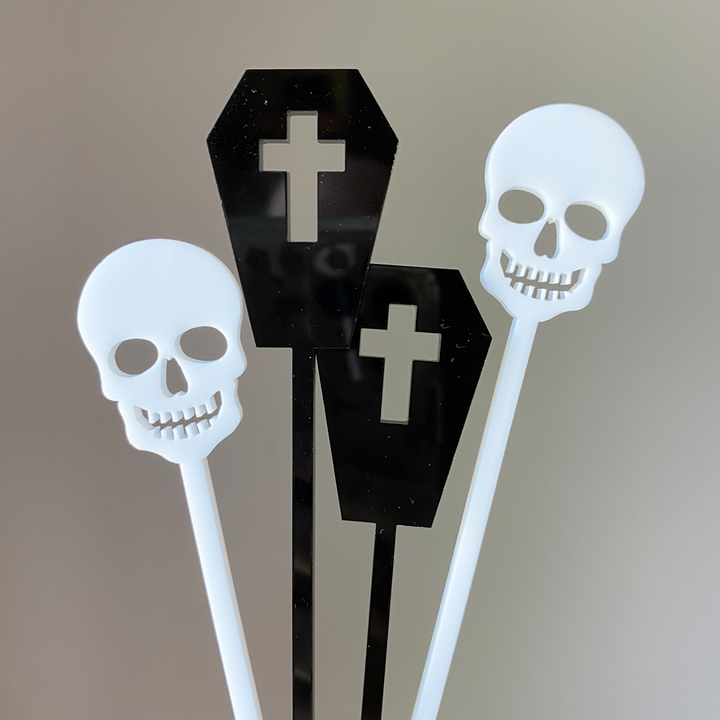 Skull Stir Sticks