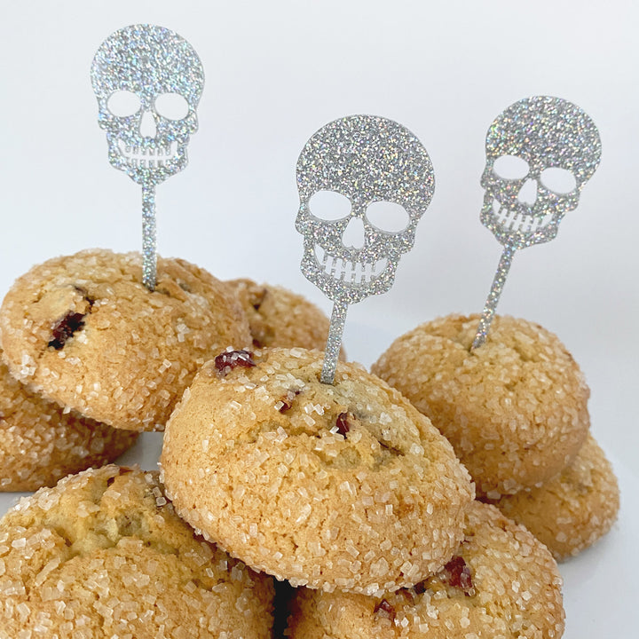 Skull Cupcake Toppers