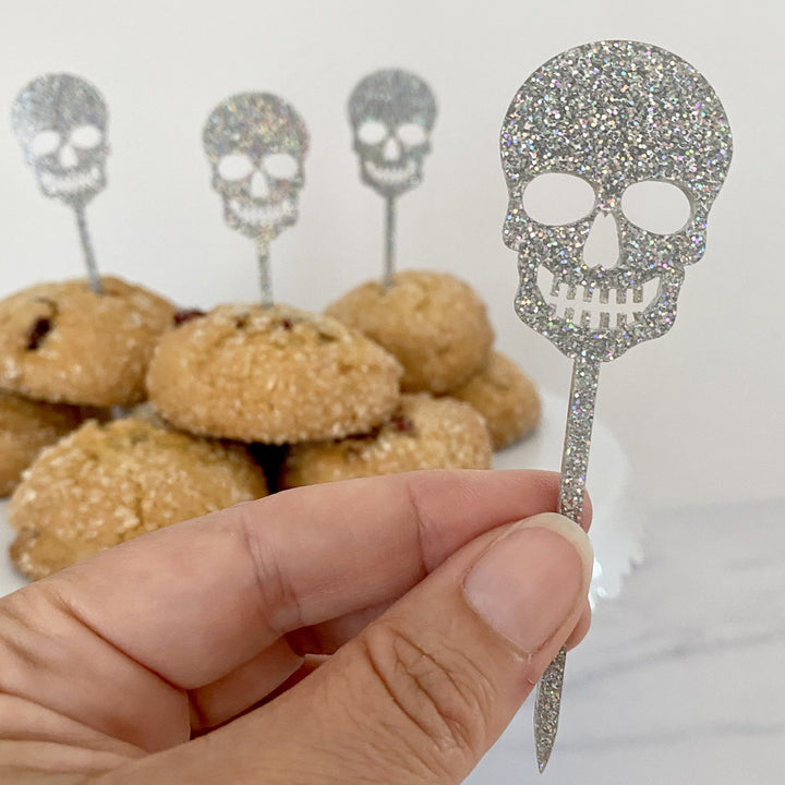 Skull Cupcake Toppers