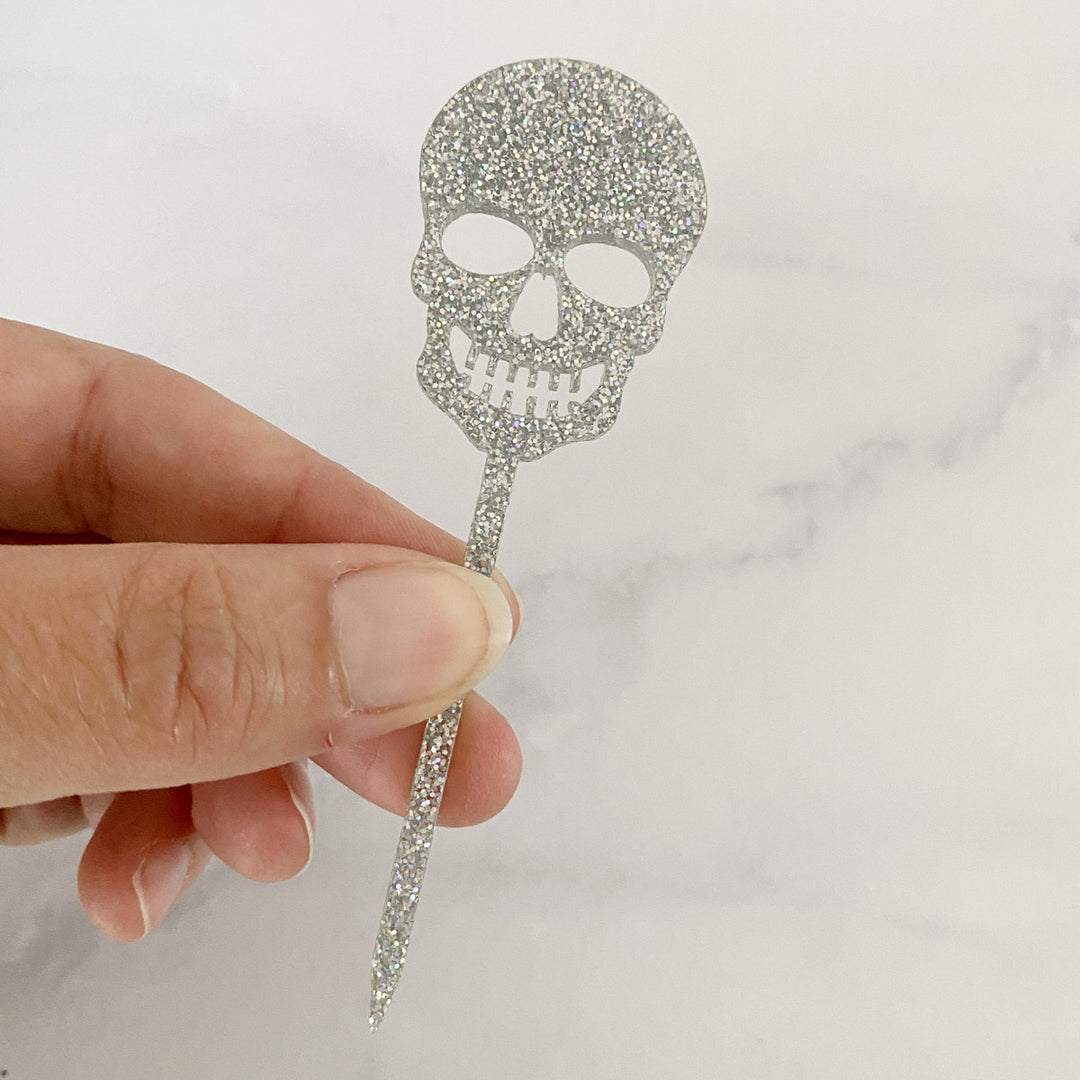 Skull Cupcake Toppers
