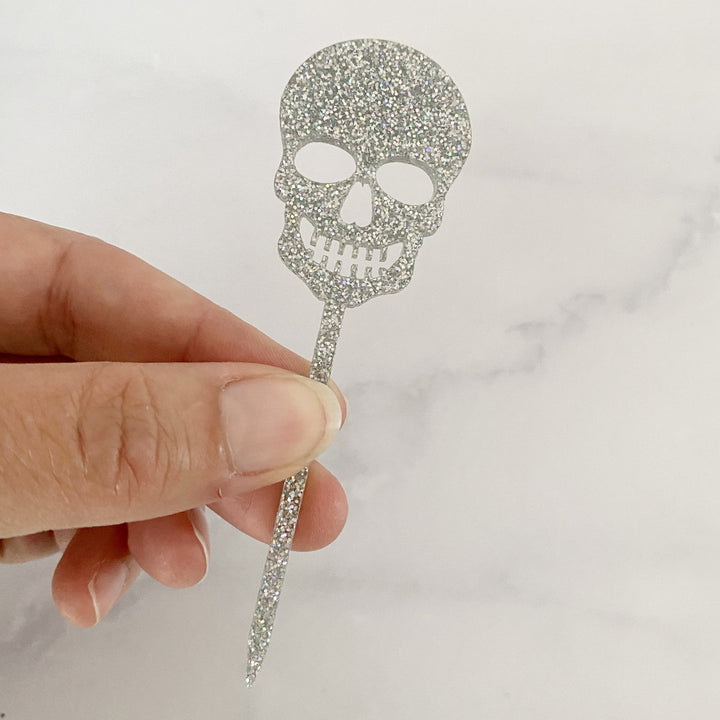 Skull Cupcake Toppers
