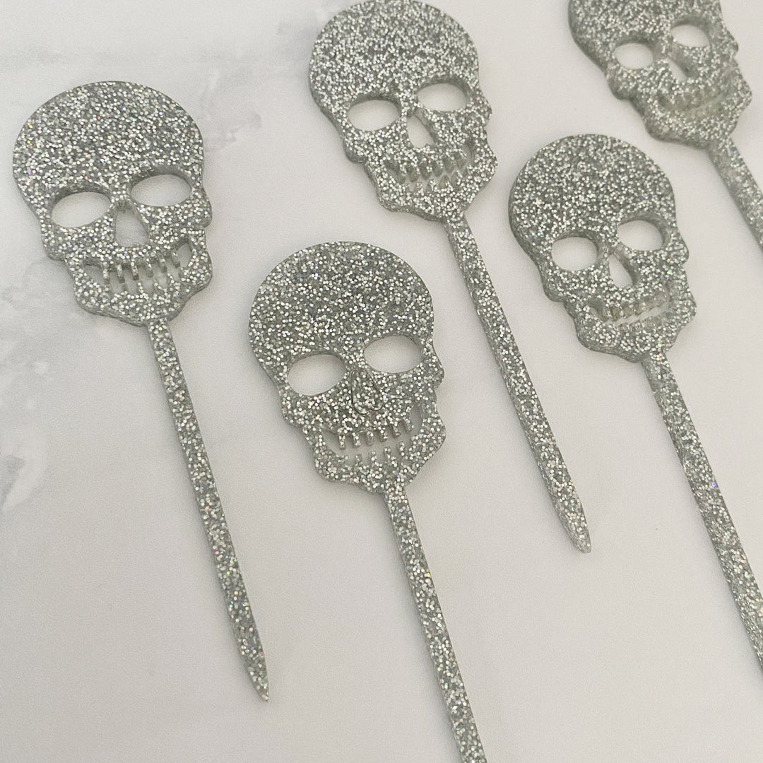Skull Cupcake Toppers
