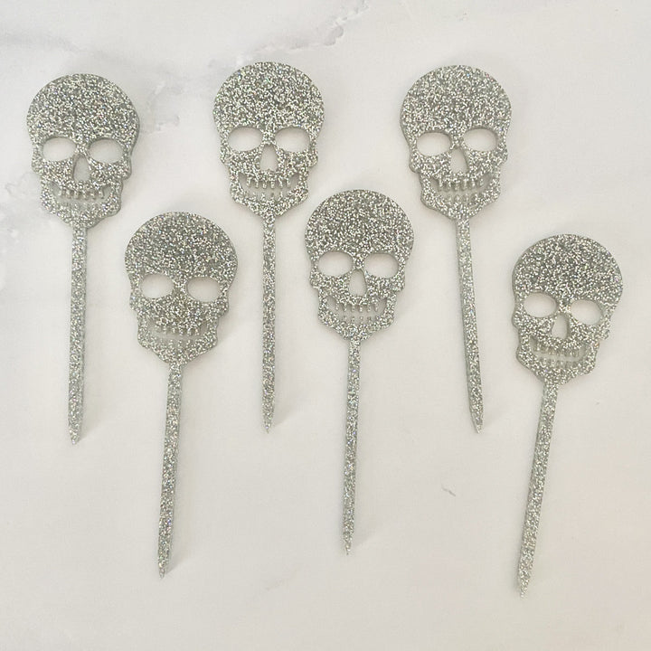 Skull Cupcake Toppers
