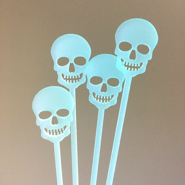 Skull Stir Sticks