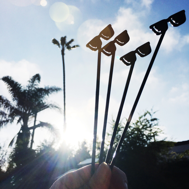 Sunglasses Stir Sticks