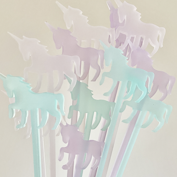 Unicorn Stir Sticks