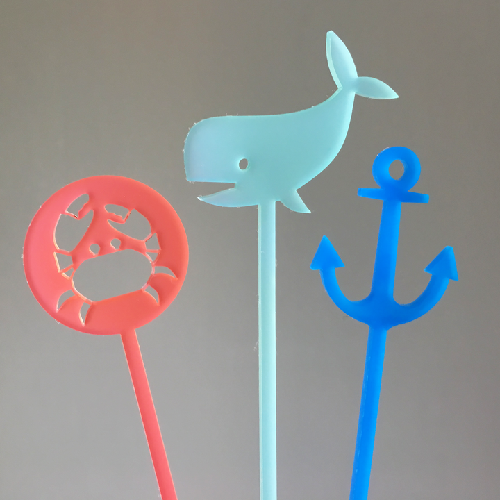 Nautical Anchor Stir Sticks